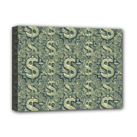 Money Symbol Ornament Deluxe Canvas 16  X 12  