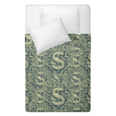 Money Symbol Ornament Duvet Cover Double Side (single Size)