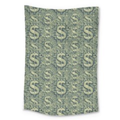 Money Symbol Ornament Large Tapestry