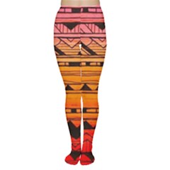 Warm Tribal Women s Tights by Brittlevirginclothing