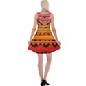 warm tribal Reversible Velvet Sleeveless Dress View2