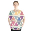 Colorful triangle Blouse View1