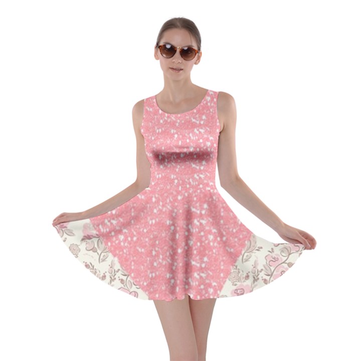 Cute pink heart Skater Dress