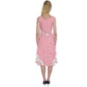 Cute pink heart Midi Sleeveless Dress View2