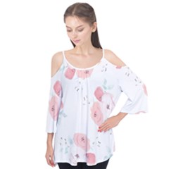 Lovely Flowers Flutter Tees