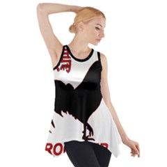 Year Of The Rooster - Chinese New Year Side Drop Tank Tunic by Valentinaart