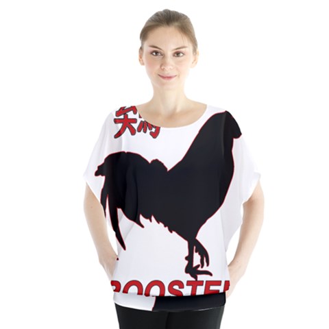 Year Of The Rooster - Chinese New Year Blouse by Valentinaart