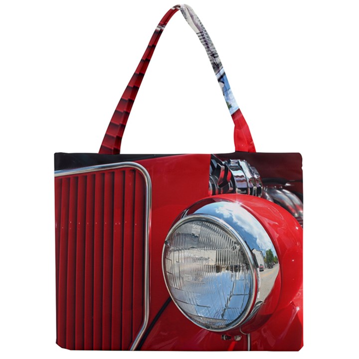 Antique Car Auto Roadster Old Mini Tote Bag