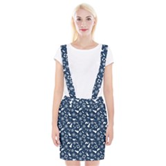 Nautical Navy Suspender Skirt