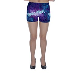 Geo Thunderstorm Skinny Shorts