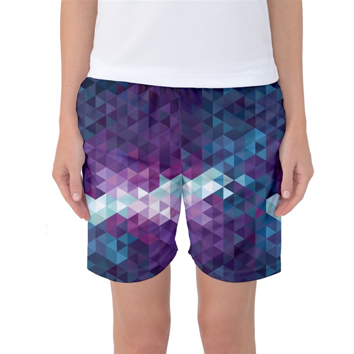 Geo Thunderstorm Women s Basketball Shorts