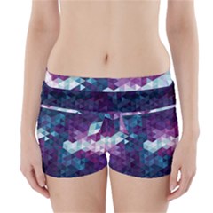 Geo Thunderstorm Boyleg Bikini Wrap Bottoms