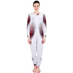 Wine Glass Steve Socha Onepiece Jumpsuit (ladies)  by WineGlassOverlay