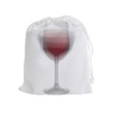 Wine Glass Steve Socha Drawstring Pouches (Extra Large) View1