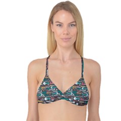 Sewing Stripes Reversible Tri Bikini Top