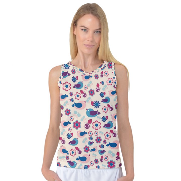 Vintage spring Women s Basketball Tank Top