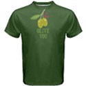 Green OLIVE you Men s Cotton Tee View1