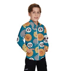 Animal Pattern Wind Breaker (kids) by Nexatart