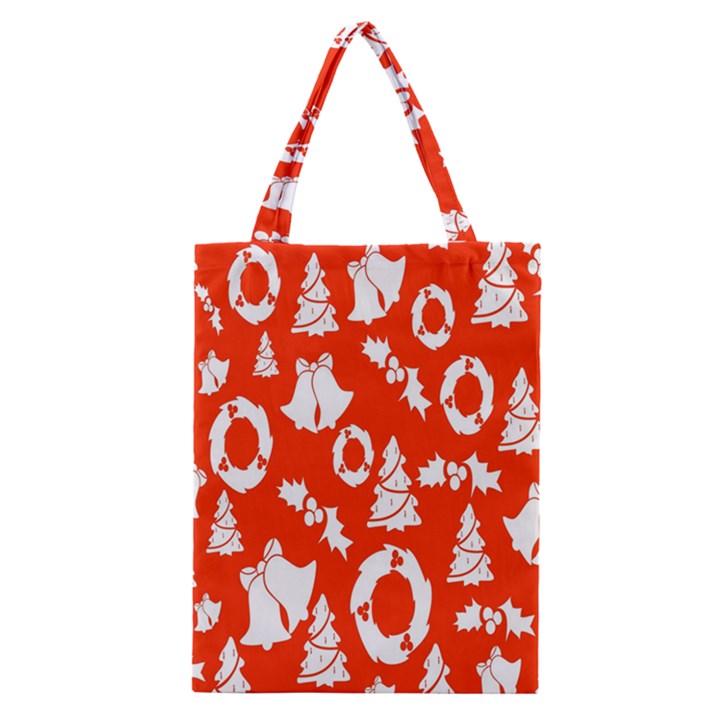 Backdrop Background Card Christmas Classic Tote Bag