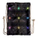 Abstract Sphere Box Space Hyper Drawstring Bag (Large) View1