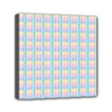 Grid Squares Texture Pattern Mini Canvas 6  x 6  View1