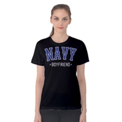 Navy Boyfriend - Women s Cotton Tee