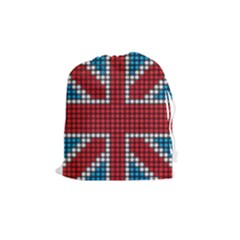 The Flag Of The Kingdom Of Great Britain Drawstring Pouches (medium)  by Nexatart