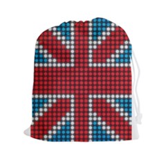 The Flag Of The Kingdom Of Great Britain Drawstring Pouches (xxl) by Nexatart