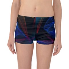 Lines Rays Background Light Pattern Reversible Bikini Bottoms by Nexatart