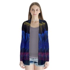 Lines Rays Background Light Pattern Cardigans by Nexatart