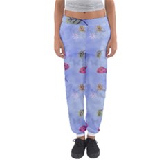 Ladybug Blue Nature Women s Jogger Sweatpants by Nexatart