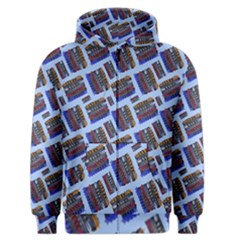 Abstract Pattern Seamless Artwork Men s Zipper Hoodie by Nexatart