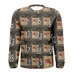 Advent Calendar Door Advent Pay Men s Long Sleeve Tee by Nexatart