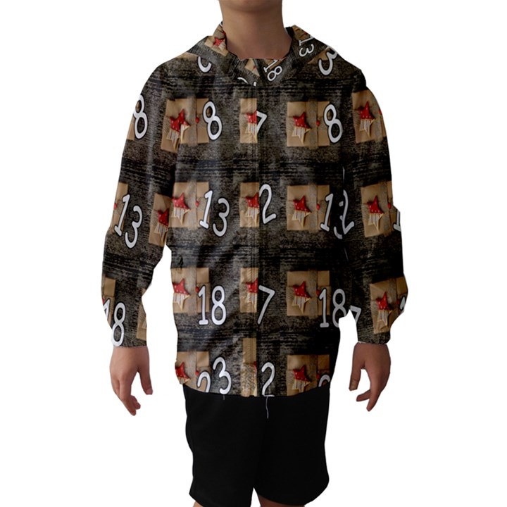 Advent Calendar Door Advent Pay Hooded Wind Breaker (Kids)