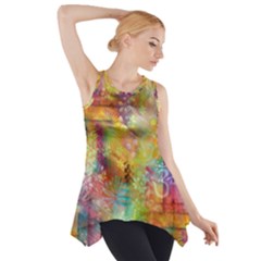 Rainbow Spirit Side Drop Tank Tunic by KirstenStar