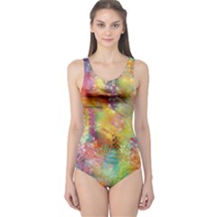 Rainbow Spirit One Piece Swimsuit by KirstenStar