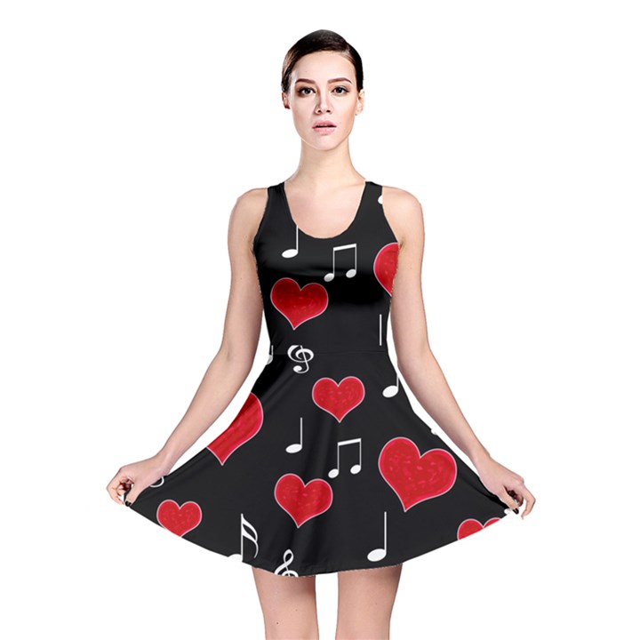 Love song Reversible Skater Dress