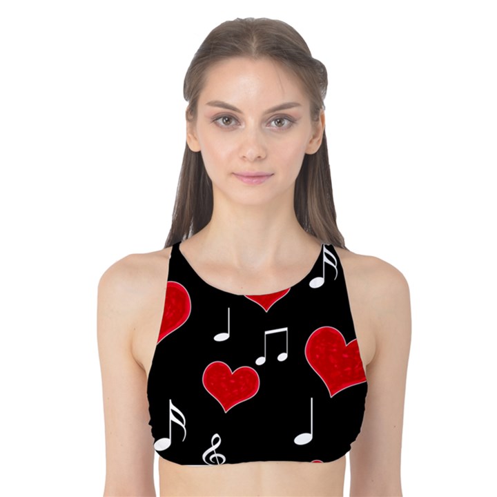 Love song Tank Bikini Top