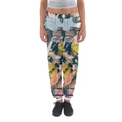 Art Graffiti Abstract Vintage Women s Jogger Sweatpants by Nexatart