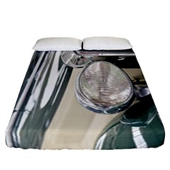 Auto Automotive Classic Spotlight Fitted Sheet (california King Size) by Nexatart