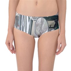 Auto Automotive Classic Spotlight Mid-waist Bikini Bottoms by Nexatart