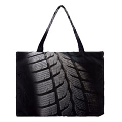 Auto Black Black And White Car Medium Tote Bag by Nexatart