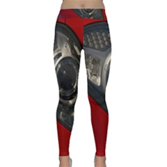 Auto Red Fast Sport Classic Yoga Leggings by Nexatart