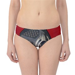 Auto Red Fast Sport Hipster Bikini Bottoms by Nexatart