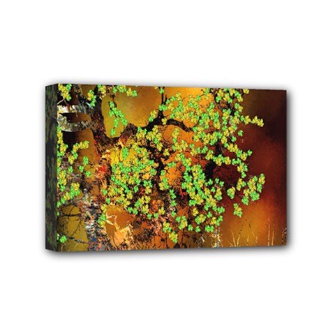 Backdrop Background Tree Abstract Mini Canvas 6  x 4 