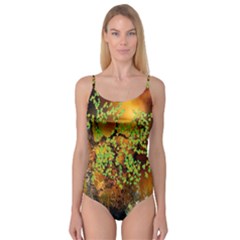 Backdrop Background Tree Abstract Camisole Leotard 