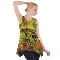 Backdrop Background Tree Abstract Side Drop Tank Tunic