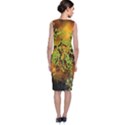 Backdrop Background Tree Abstract Classic Sleeveless Midi Dress View2