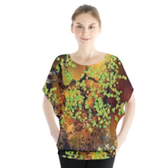 Backdrop Background Tree Abstract Blouse