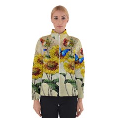 Backdrop Colorful Butterfly Winterwear by Nexatart